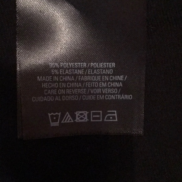 T Tahari | Black Sleeveless Cowl Neck Ruched Side Asymmetrical Hem Dress Size L - Picture 7 of 8